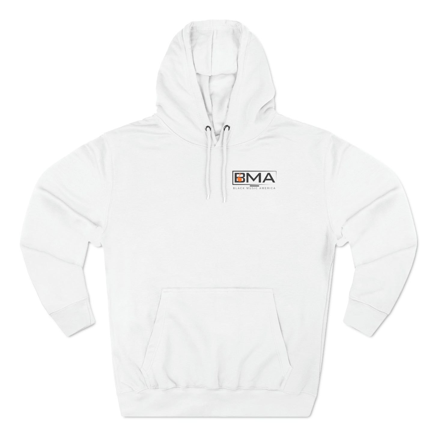 Three-Panel Fleece Hoodie BMA Bongo Back Design